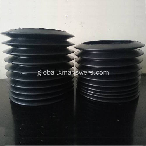 Rubber Expansion Bellows for Pipes Custom Spiral Rubber Silicon Expansion Bellows for Pipes Supplier